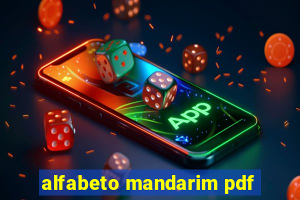 alfabeto mandarim pdf